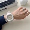 Square Watch Women'S College Style Men'S And Women'S Fashion Quartz Watch Simple Student Electronic Watch