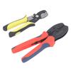 Solar Crimping Tool Kit Precise Ratchet Auto Lock Release PV Panel Crimper with 10 Connectors for