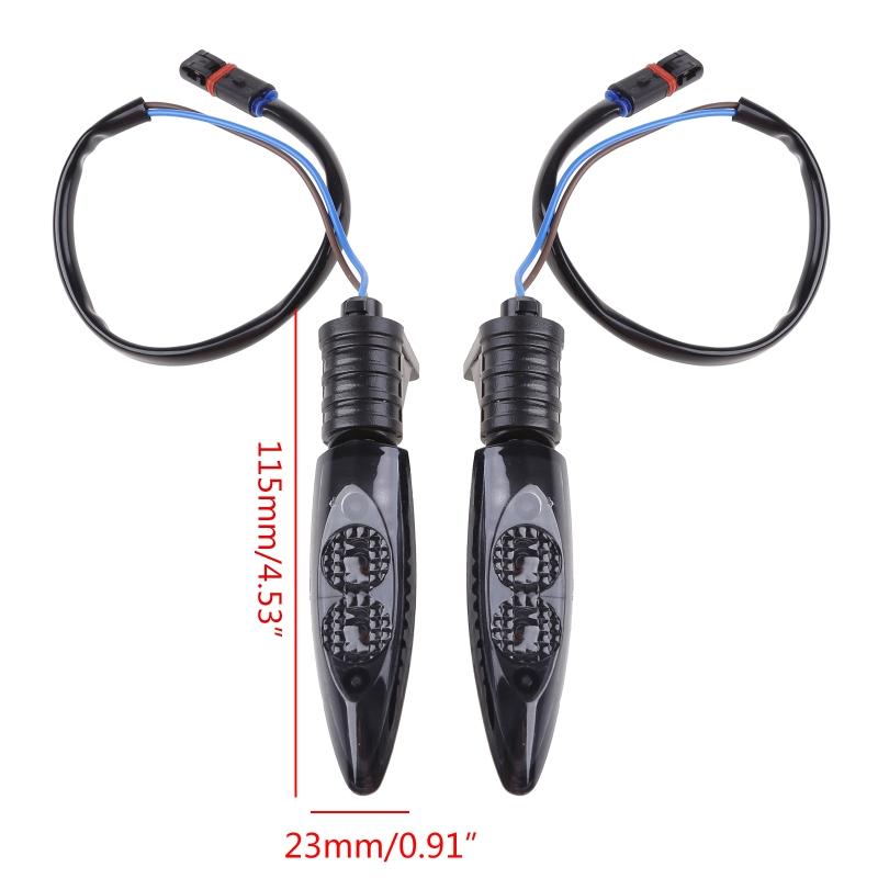 2x Turn Light LED Motorcycle Universal Indicators for R1200GS F800 F650GS