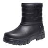 Men's Fashion Plus Size Lined Winter Boots, Warm Cotton Boots for Cold
