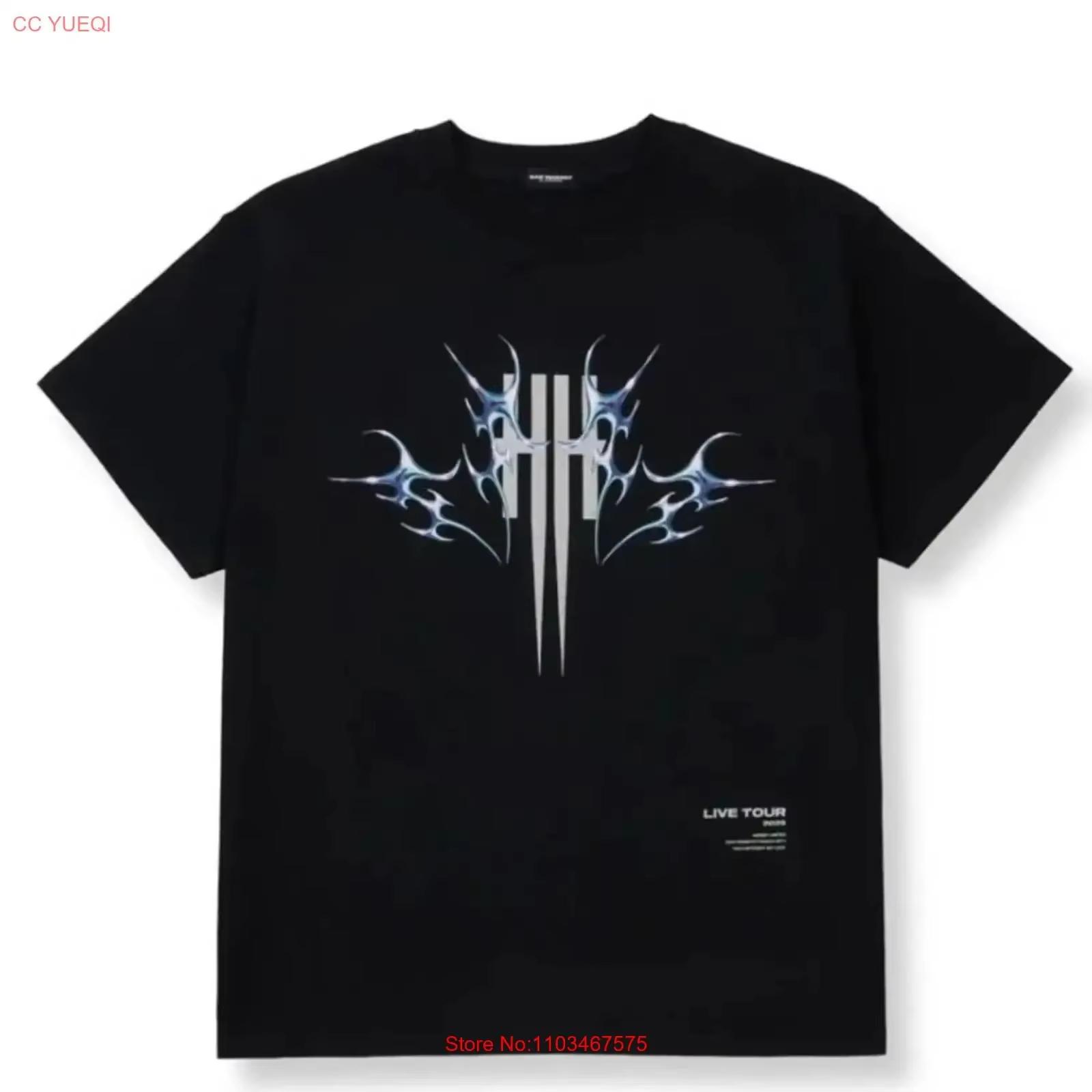 

NEW Repint The GazettE GAZ CHROME LOGO T Shirt Black Visual Rock Vintage Washed Designer Clothes Versatile Homme - Men s Summ... S разноцветный
