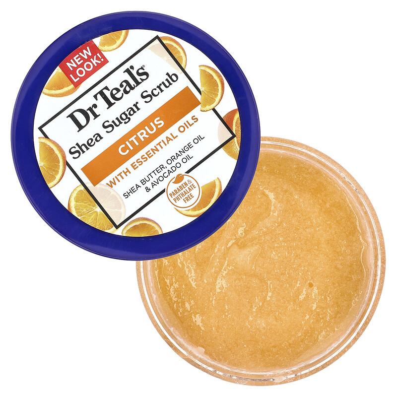 Shea Sugar Scrub, Citrus, 19 oz (538 g)