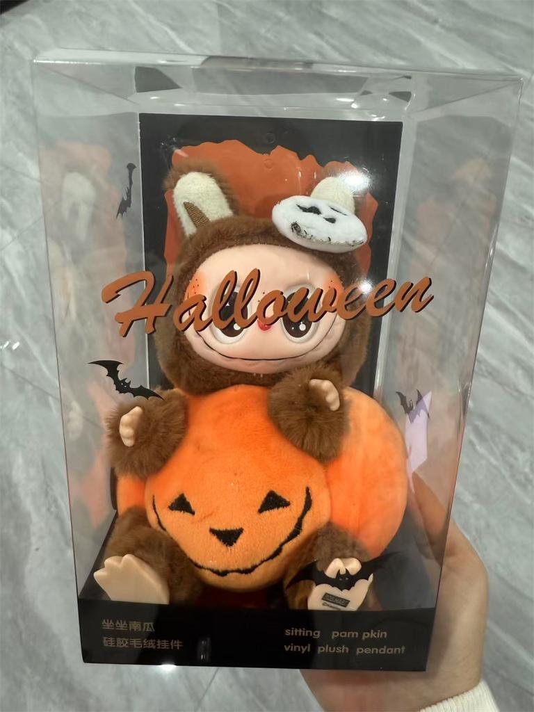 Boneca de Vinil Labubu Mokoko Rosa 1ª Flor da Primavera Doce Coração Kawaii Decoração de Mochila Boneca Edição Limitada Parque de Diversões