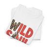 Cheetah Pattern Lettering Shirt St. Valentine's Day Skin Gift Women Strong Tee