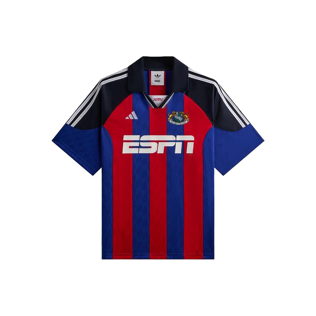 Kith For Adidas Football Espn Jersey  Red / Blue Men Tops JF3234