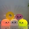 Colorful Dumpling Squishes Kawaii Bedroom Desktop Decoration Dumpling Vinyl Doll Night Light Luminous Toy Surprise Girl Gifts