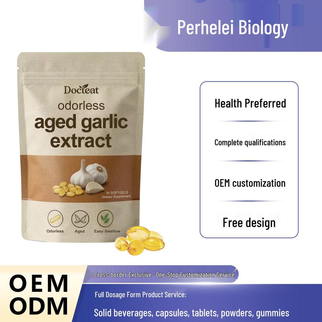 Garlic Extract Essence Capsules: Gentle Nourishing Daily Body Supplement