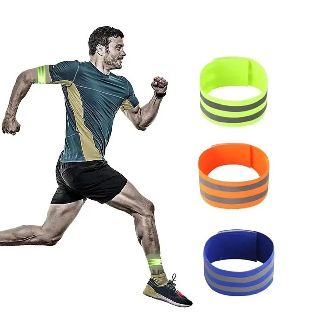 8PCS Multifunctional High Visibility Reflect Straps Safety Reflector Tape  Night Walking