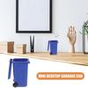 Creative Desktop Pen Holder with Lid Bin Shape, Interesting Multi-functional Pen Holder, Suitable for Cars, Bedrooms, Offices