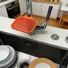 2Pcs Faucet Sponge Holder Kitchen Sink Drain Rack Hanging Soap Organizer Storage Shelf