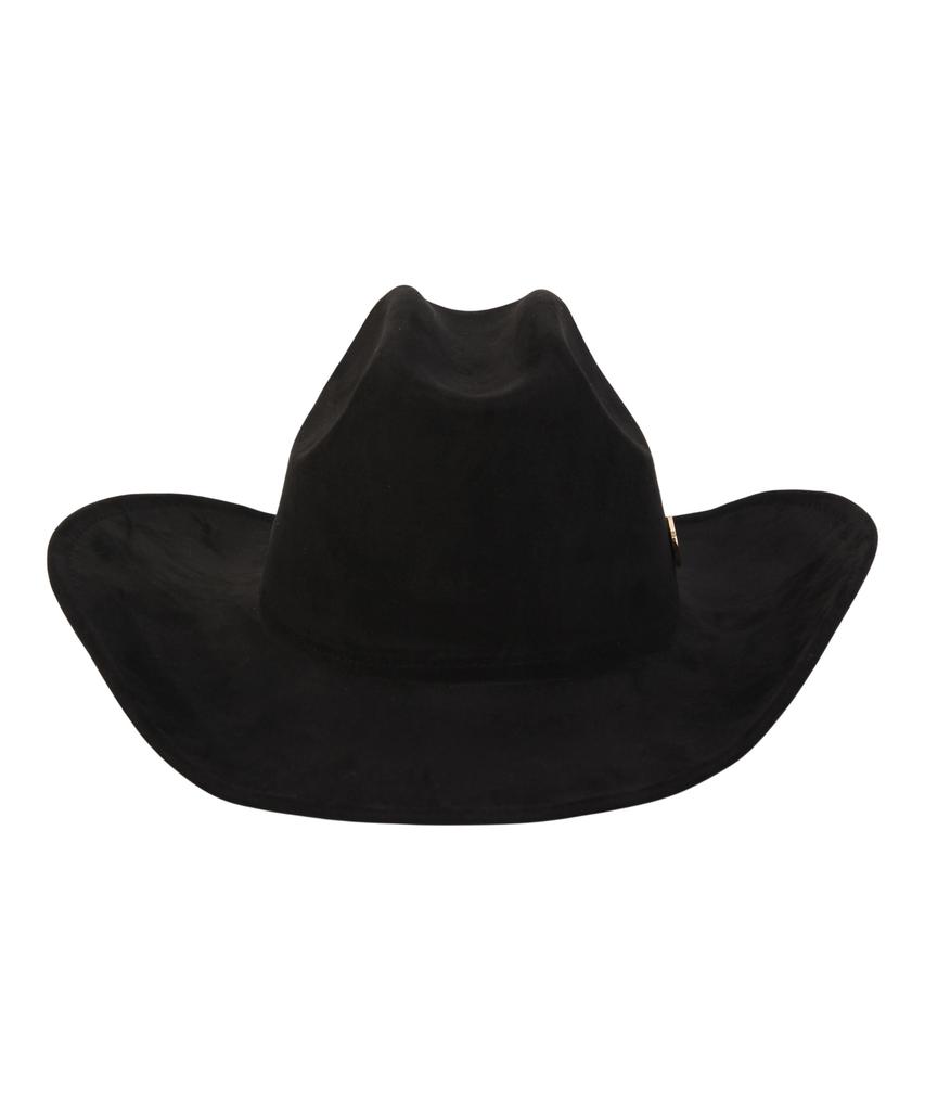 Yunibeosyeolkemiseuteuli Wire Cowboy Suede Black Long Fedora Fedora