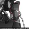 2Pcs Motorcycle Handshield Windshield Handguard Side Deflectors For BMW R1200GS Adventure GS1200 R1200 R 1200 GS/ADV 2004-2012
