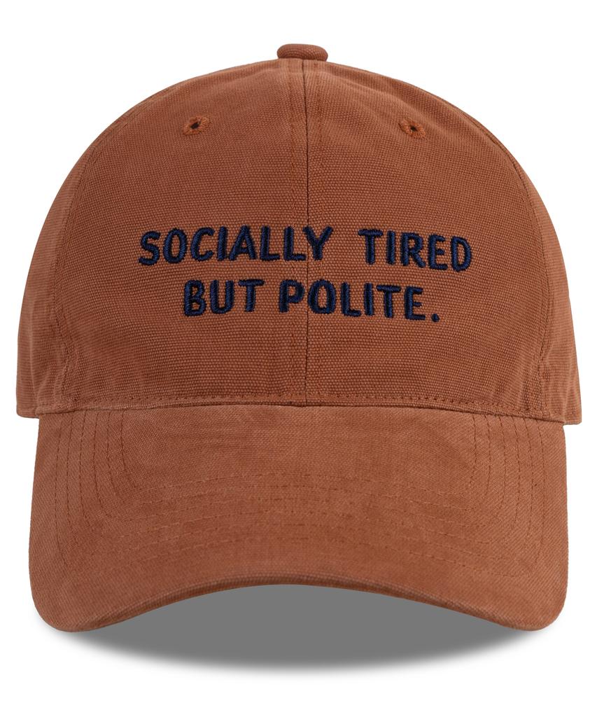 Wig Socially Canvas Ball Cap - Light Brown