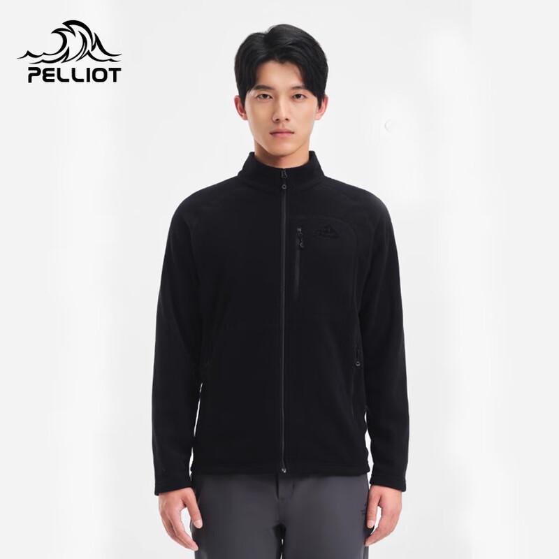 Pelliot Men's Lightweight Hooded Windproof Fleece Jacket