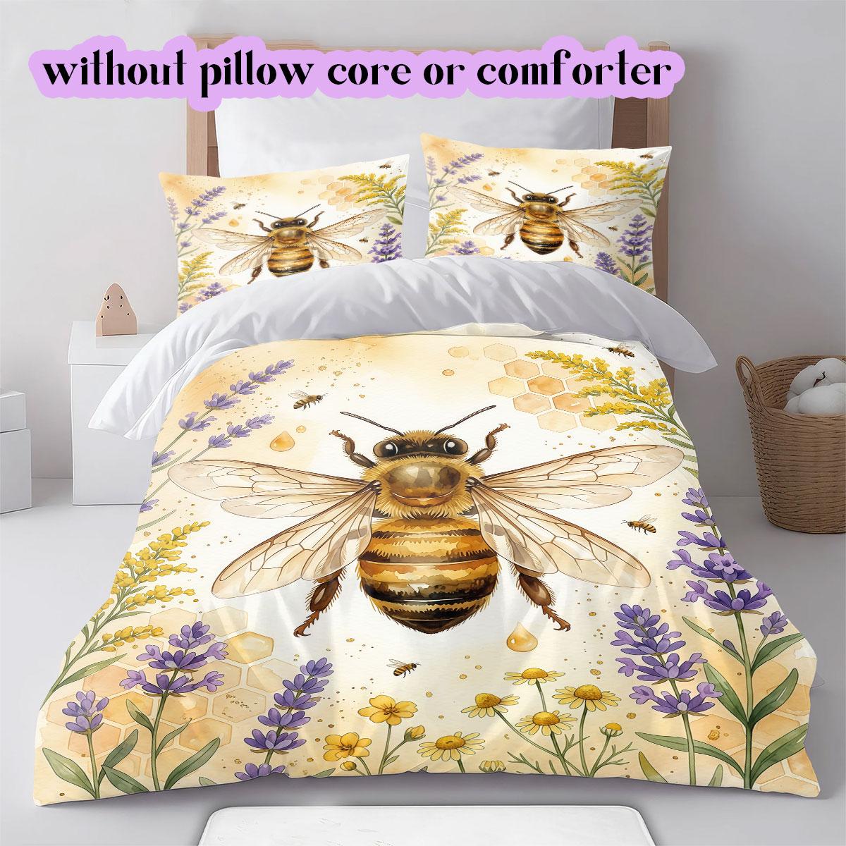 

Watercolor animal painting Pattern Bedding,Quilt Set Quilt Cover Pillowcase Home Birthday Gift (1*duvet cover+2*pillowcase,without core) 135x200cm