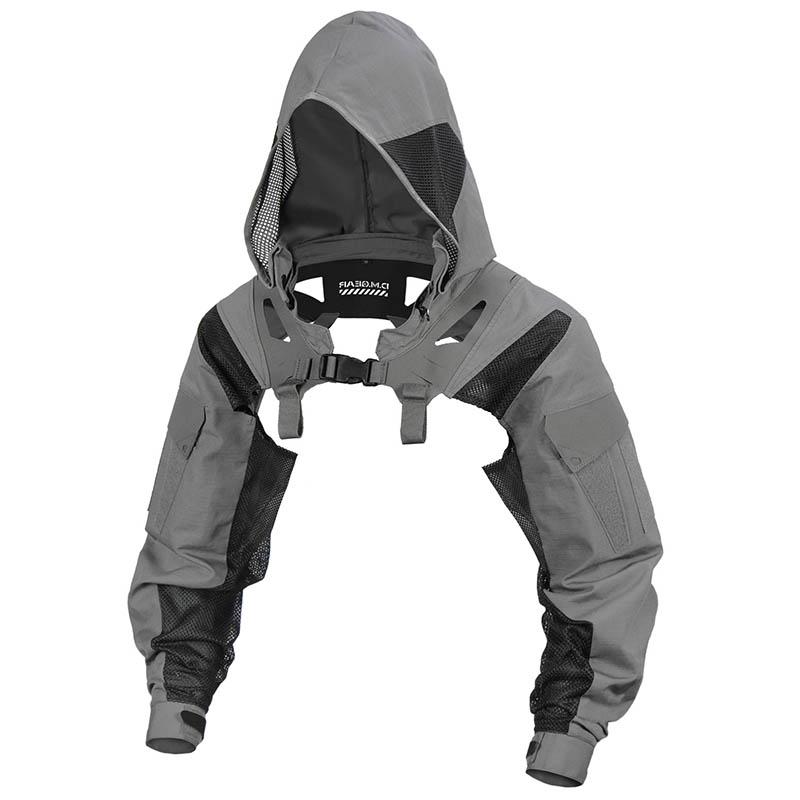 

BEPAN Hood And Sleeve Cover Tactical Chest Strap And Breathable Frog Suit XL