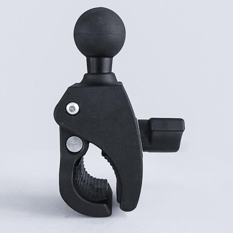 Universelle Aluminiumrohrklemme Halterung Schnell lösbare Halterung für Smartphones Kameras an Motorrädern Fahrrädern & Fahrzeugen