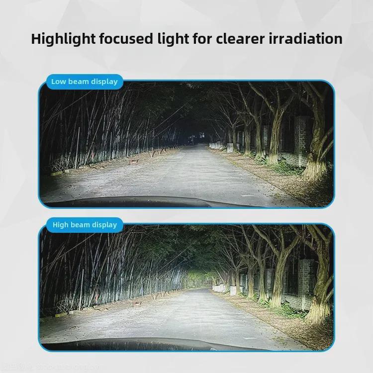 New Car LED Headlight 9-Core 3570 H4 H11 H1 H7 Super Bright 30W 12-24V
