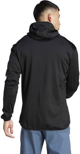 Jacket Adidas TERREX Xperior Light Fleece Hooded Jacket Men Black