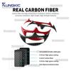 Real Soft Carbon Fiber Sticker Cup Holder Trim For Fiat 500/Abarth 595/695 2016 2017 2018      2024 LHD RHD