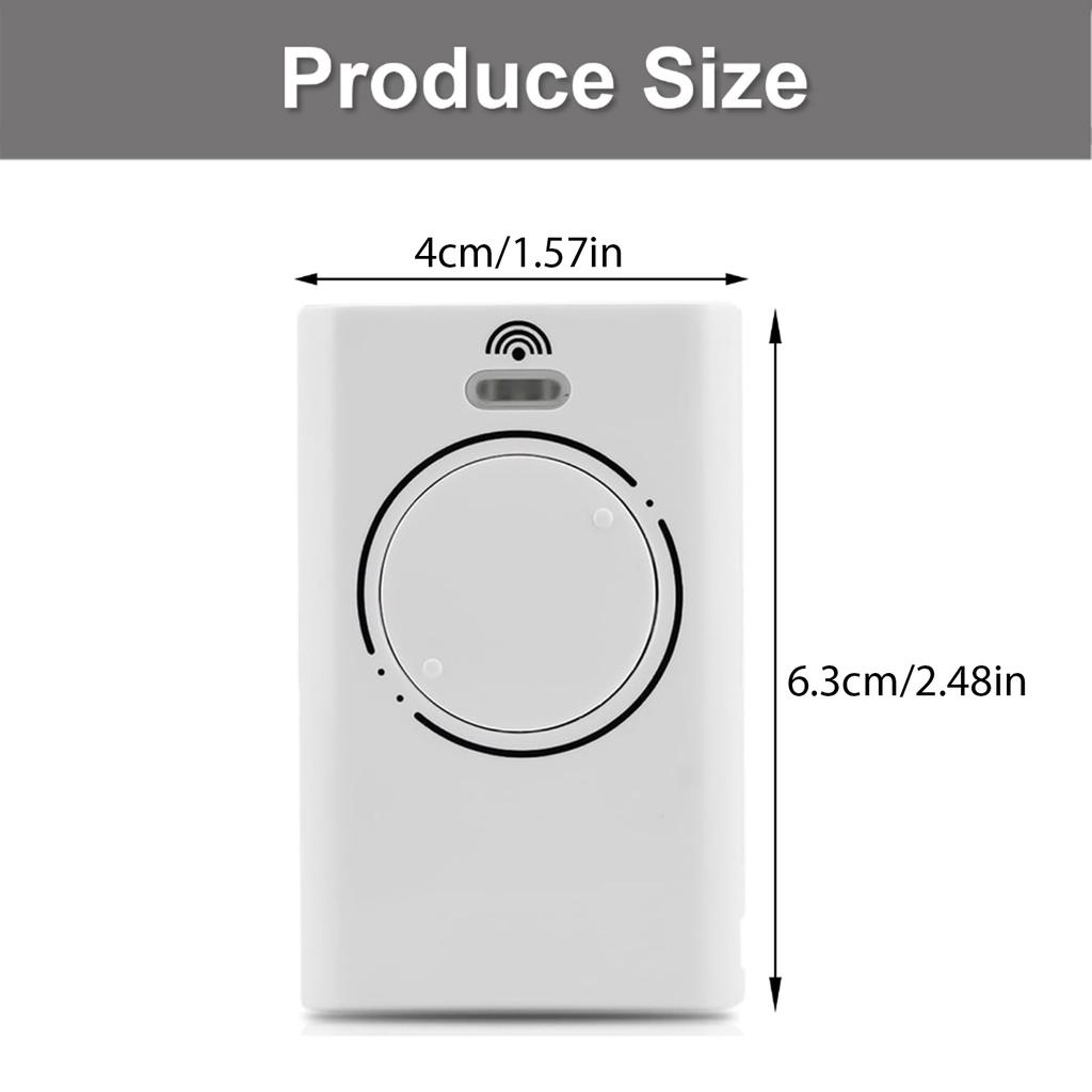 Garage Afstandsbediening Garagepoort Afstandsbediening Plastic Afstandsbediening Poortopener Afstandsbediening Upgrades voor Garagedeuren