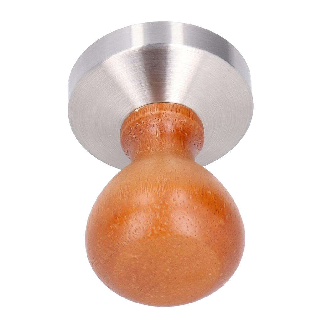 58mm Edelstahl Kaffee Tamper Pulverpresse Hammer Kaffeemaschine Griff Druckwerkzeug