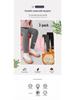 3-teilige Mädchen-Leggings mit Cartoon-Print und Fleece-Futter - Warme elastische Hose für Herbst/Winter