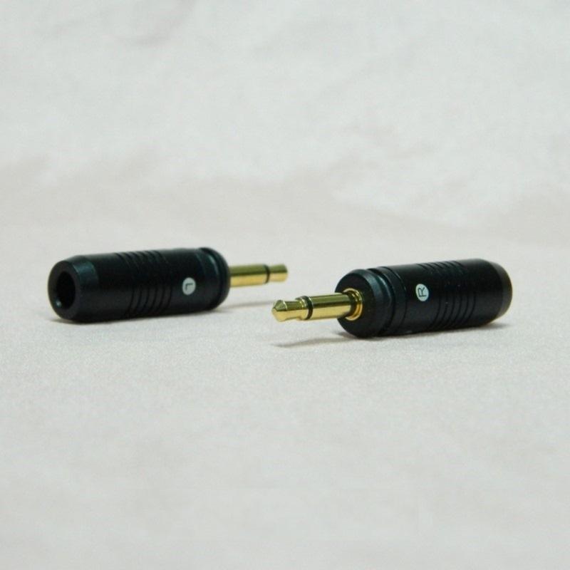 3.5mm Stereo Male Plug Connectors Plug Replacement , Gold Plate Plug for Focal Clear Elear Elex Elegia Earphone