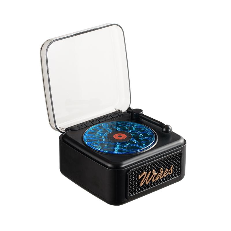 White Noise Bluetooth Speaker Mini Retro Portable Vintage Sleep Aid Bluetooth Speaker wireless stereo ambient light subwoofer