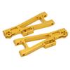 2Pcs Front Rear Lower Swing Arms Aluminum Alloy Lower Suspension Arm for JLB 1Celsius10 Car Truck Series