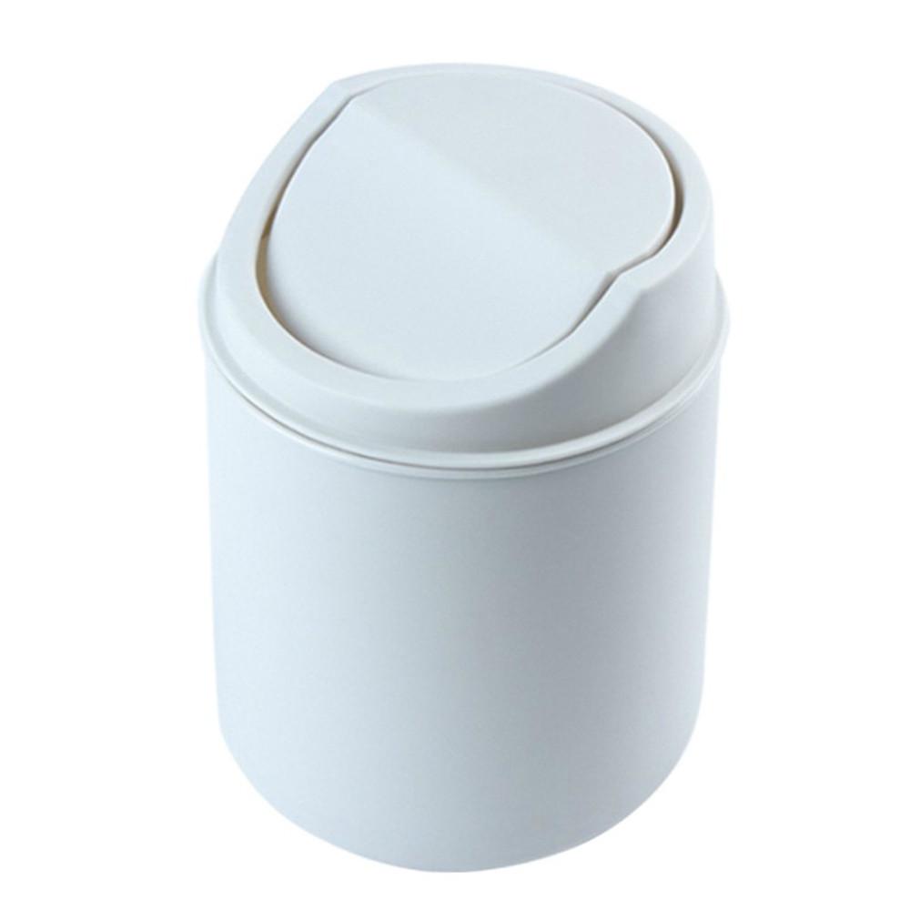 Creative Mini Waste Bin Desktop Small Trash Can With Lid Living Room Debris Desk Storage Bucket Office Supplies Trash Can