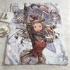 Game G-Granblue Fantasy-y Throw Warm Soft Flannel Blanket, Multi-use for Sofa Bed Camping Travel Nap