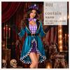 Halloween Kostüm Alice verrückter Hutmacher Cos Magier Clown Show Kostüm Zirkus Cosplay Kostüm