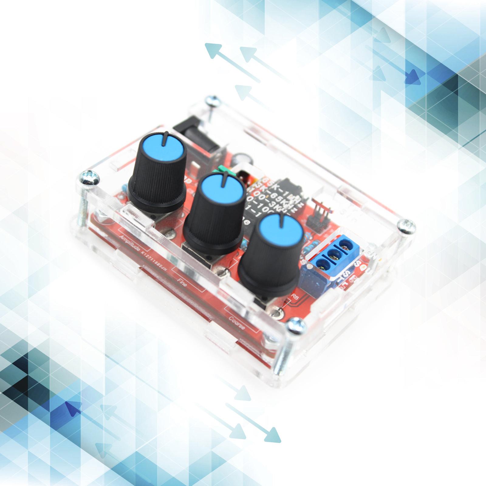 

XR2206 Функция генератора сигналов DIY 1 Гц-1 МГц Регулируемая амплитуда частоты 9 В-12 В Синусоидальный треугольный квадратный выход