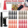 10-50PCS Butane Nozzle Adapter for Lighter Spray Gun Fill Reusable Cassette Tank Into Gas Nozzle Connector Gas Tanks And Inflate
