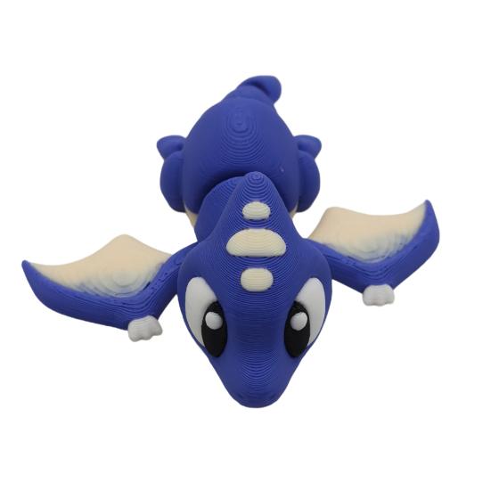 3D Printed Dinosaur Figurine Movable Joints Dino Fidget Toy Articulated Office Desktop Decoration Dinosaur Model Home