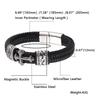 Top-Selling Men's Retro Braided Rope Bracelet - Personalized Cool Cross Design