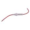 Shufearo Red Wire White Screw Type Cap Inline 6mm X