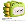 Dinosaur Towel Holder Free Punching Strong Adhesive Moisture-Proof Waterproof Storage Holder Durable Clip for Bathroom Kitchen