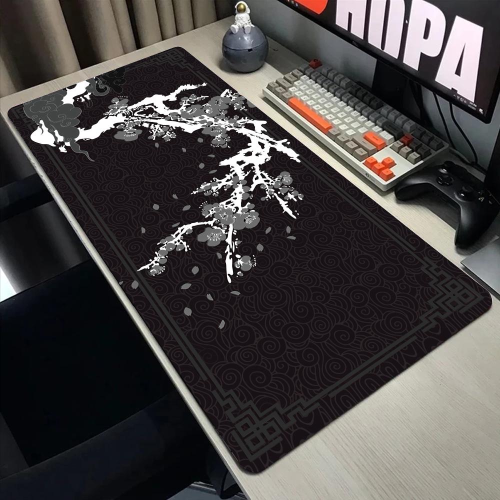 Cherry Blossom scenery mouse pad game washable rubber plus long table mat nonslip home office decorative computer accessories