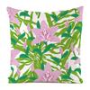 Nordic tropical style flowers Digital printing short plush pillow covers for car sofa office cushion cover home goods