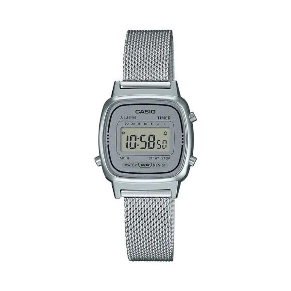 [Cio] LA-670WEM-7D Vintage Retro Digital Women s Metal Watch