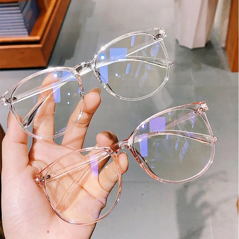 Anti-blue Light Optical Glasses Unisex Glasses Retro Ultra-light Large Square Frame