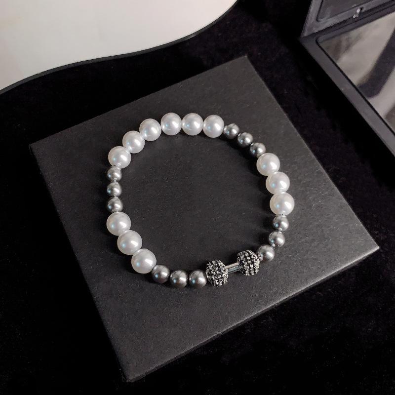 Браслет JYL TS Парный Стиль Мира Укрепляет Любовь и Гармонию pearl истинно голубой