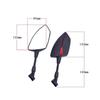 2PCS Universal Left Right Rear Rearview Mirrors For Yamaha Zuma 125 50 50F YW125