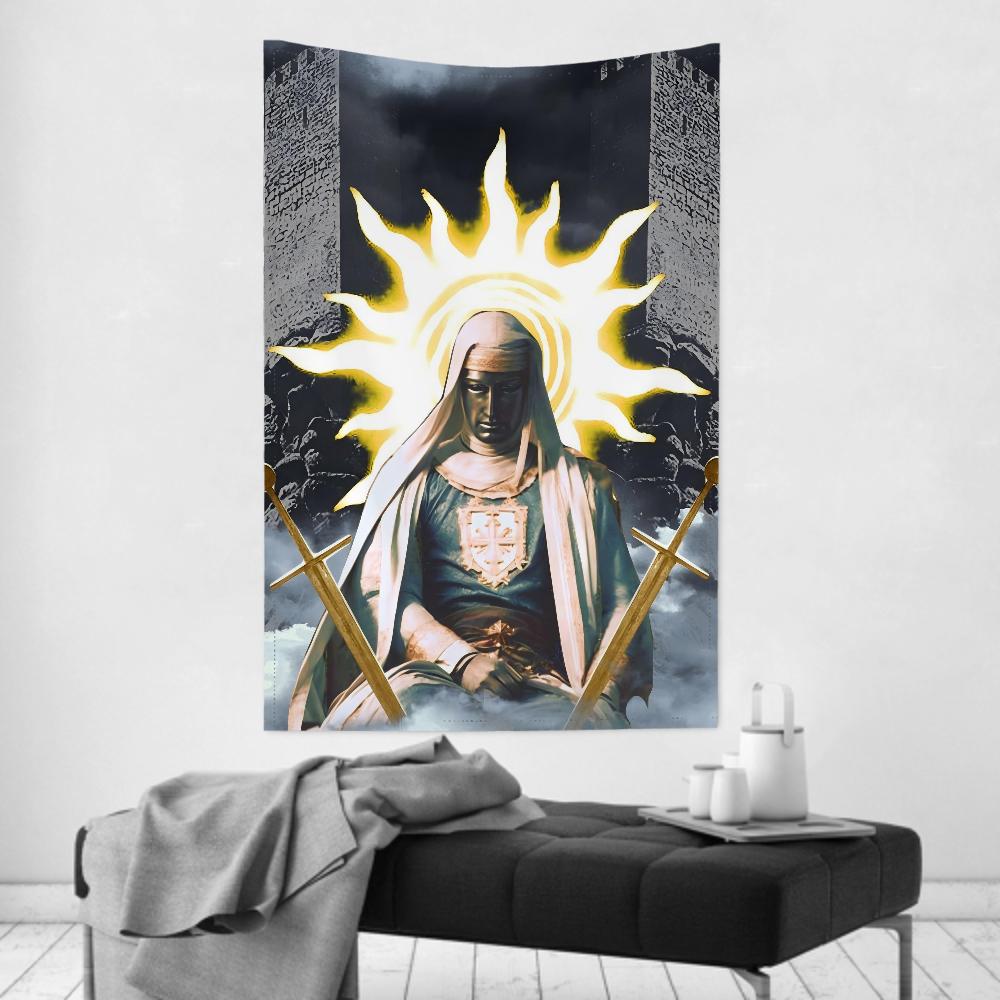 Opia King Baldwin IV Inf Baldwin Tapestry Room Decor Wall Cloth Party Hanging Background Room Decor Baby Room