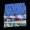 10PCS Japanese Floral Fabric Squares for Quilting Crafting Sewing