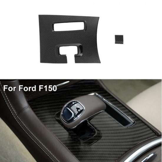 Gear Shift Panel Cover Trim Frame For Charger/Chrysler 300 2010-14 Carbon Fiber