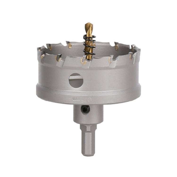 Carbide Hole Cutter Hole Cutter Center Drill for Quick Drilling in Metal and Thick Steel Plates Precise Cutting Tool