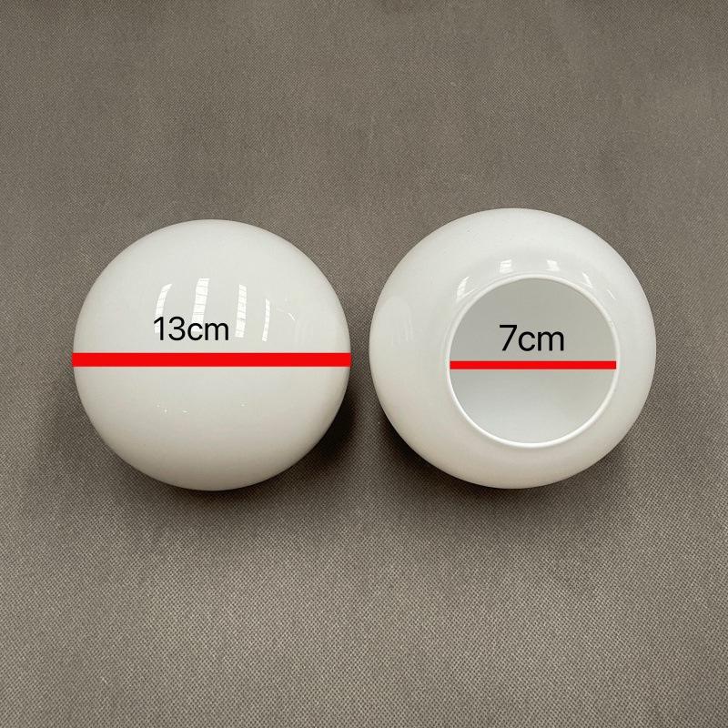 Round Frosted Glass Bedside Table Lamp Pendant Lampshade